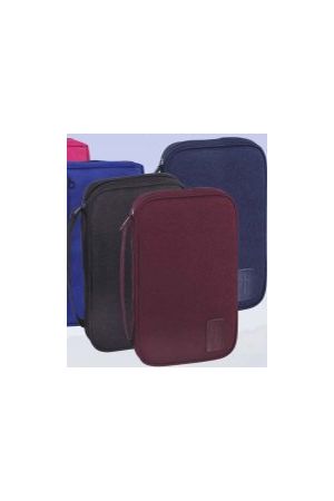 特大棗紅色帆布聖經套 X-Large Bible covers