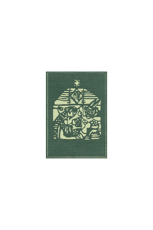 （聖誕）"Nativity" 手工剪紙經文聖誕卡