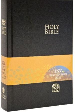圣&#32463;新&#35793;本－ESV 中英&#23545;照 &#26631;准&#35013; 黑色硬面精&#35013;白&#36793; &#31616; CNV/ESV Standard Size/Hardcover/Bl