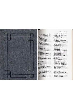 簡字聖經小膠面 Simplified Chinese Bible Pocket Size with maps