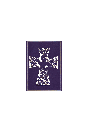 （聖誕）"Comforter" 手工剪紙經文卡