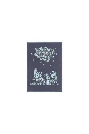 （聖誕）"Glory to God" 手工剪紙聖誕卡