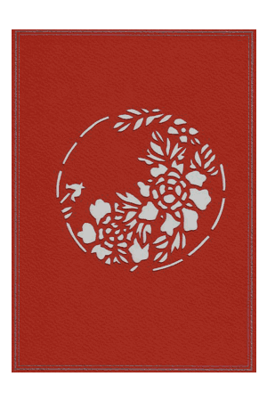 （聖誕）"Red Roses" 手工剪紙萬用卡