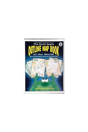 The Good Apple Outline Map Book of the World
