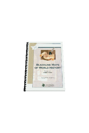 Blackline Maps of World History -  The Middle Ages