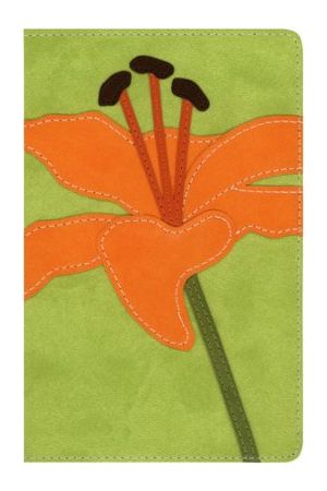 NIV Compact Thinline, Bloom Collection, Tiger Lily Duo-Tone