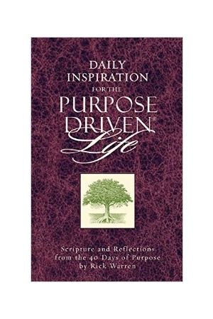 Daily Inspiration for the Purpose Driven Life（Hardcover gold edg