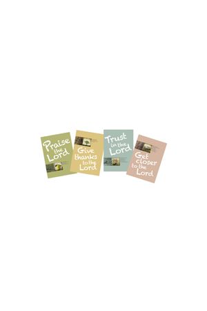 001靈修系列A套-A4資料夾4款﹚－彰顯基督 Set of 4 Scripture Folders